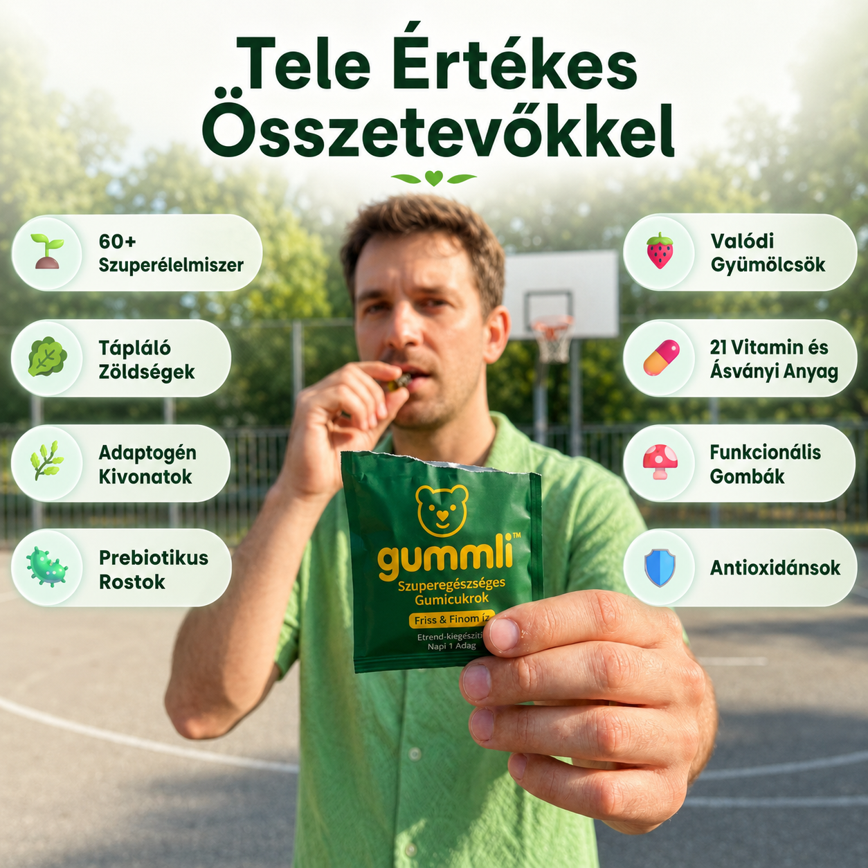 GUMMLI SZUPEREGÉSZSÉGES GUMICUKOR